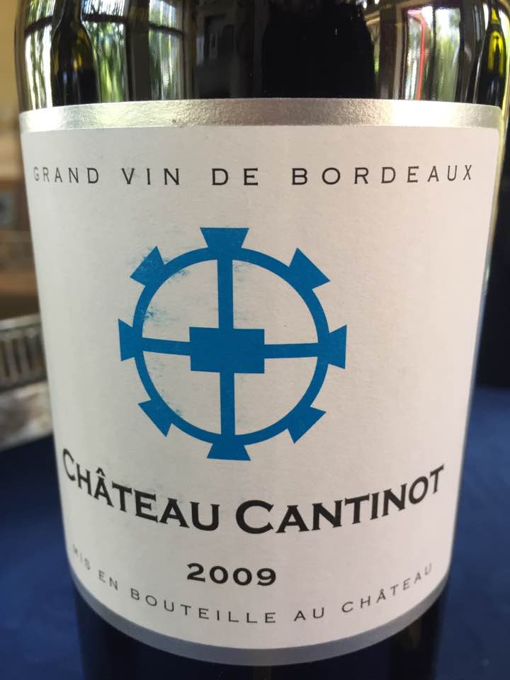 Château Cantinot 2009  – Blaye Côtes de Bordeaux